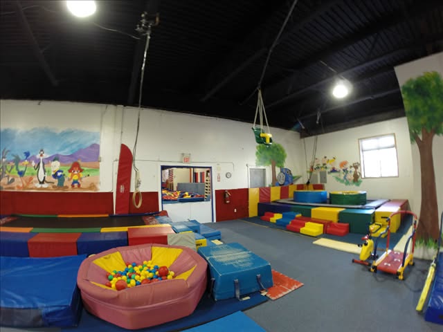 Totnastics play area